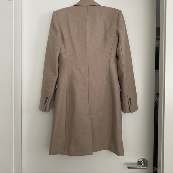 Theory Brown Pea Coat in size 2 - Picture 5 of 8